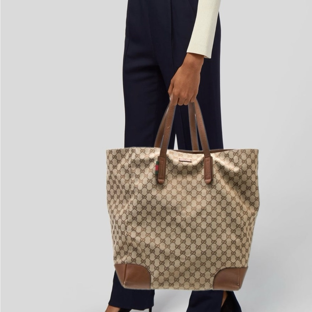 Gucci Ophidia GG Supreme Canvas Tote Bag